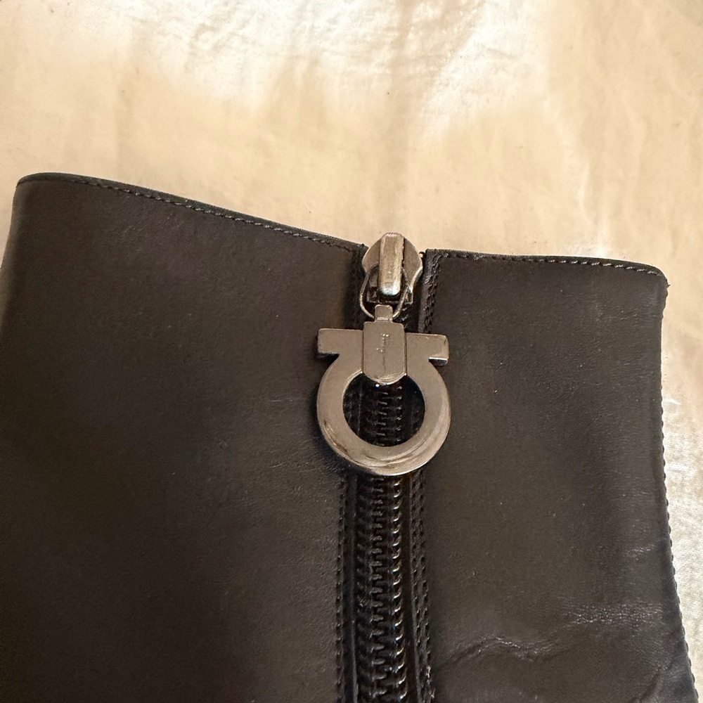 Salvatore Ferragamo Leather Ankle Boots - Picture 6 of 11